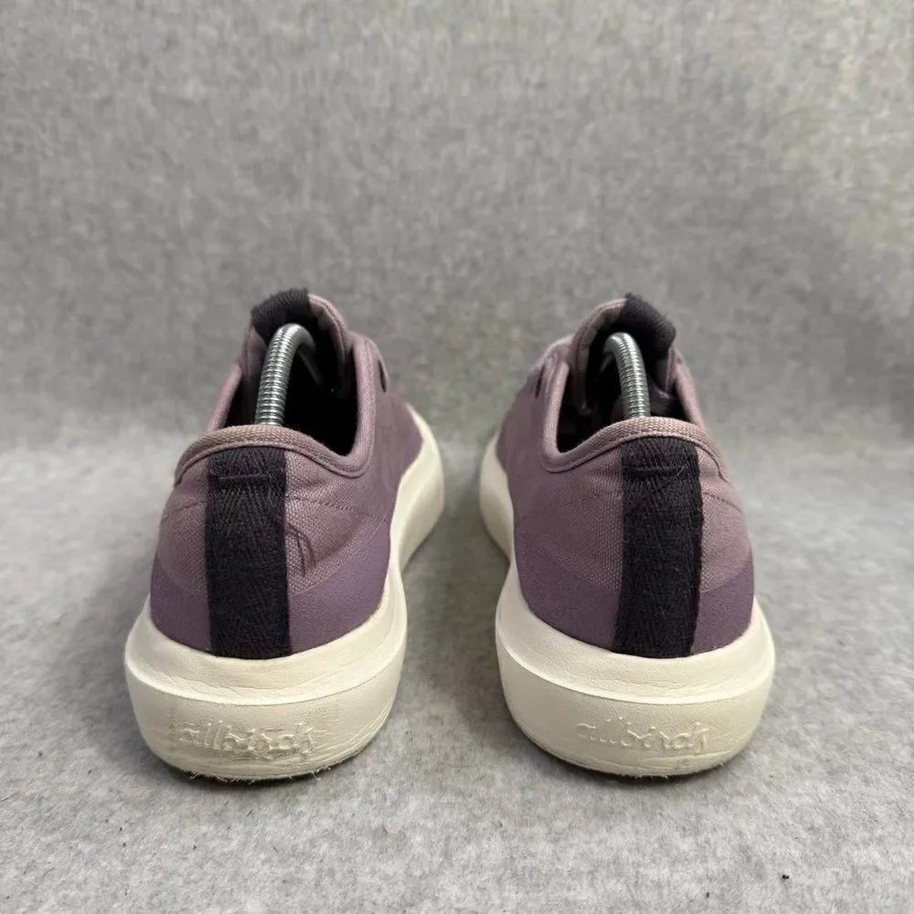 Allbirds Womens Shoes 10 Canvas Pacers 2 CP2 Purple White Low Top Casual Sneaker